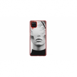 Husa personalizata tip carcasa HQPrint pentru Samsung Galaxy A22 5G, model Abstract Lady, multicolor, S1D1M0066