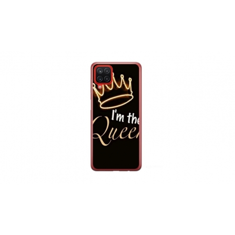 Husa personalizata tip carcasa HQPrint pentru Samsung Galaxy A22 5G, model Im the Queen, multicolor, S1D1M0101
