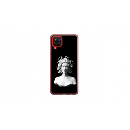 Husa personalizata tip carcasa HQPrint pentru Samsung Galaxy A22 5G, model Medusa 1, multicolor, S1D1M0121