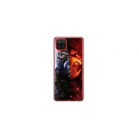 Husa personalizata tip carcasa HQPrint pentru Samsung Galaxy A22 5G, model Mortal Kombat, multicolor, S1D1M0130