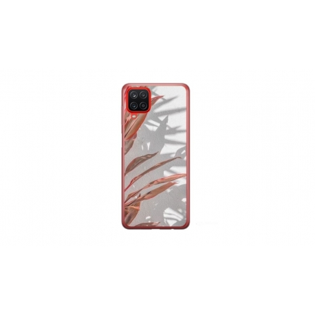 Husa personalizata tip carcasa HQPrint pentru Samsung Galaxy A22 5G, model Leaf Design 4, multicolor, S1D1M0155