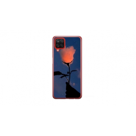 Husa personalizata tip carcasa HQPrint pentru Samsung Galaxy A22 5G, model Sky Flower, multicolor, S1D1M0159