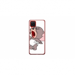 Husa personalizata tip carcasa HQPrint pentru Samsung Galaxy A22 5G, model Tom and Jerry 3, multicolor, S1D1M0207