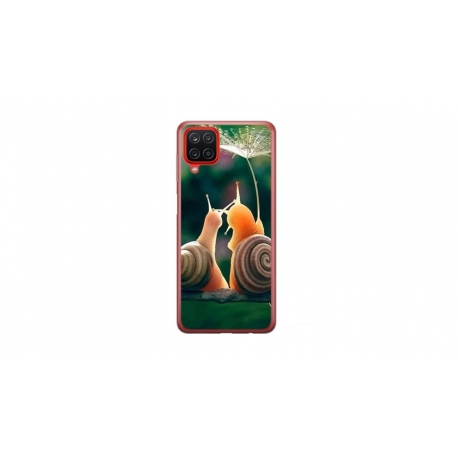 Husa personalizata tip carcasa HQPrint pentru Samsung Galaxy A22 5G, model Snail, multicolor, S1D1M0231