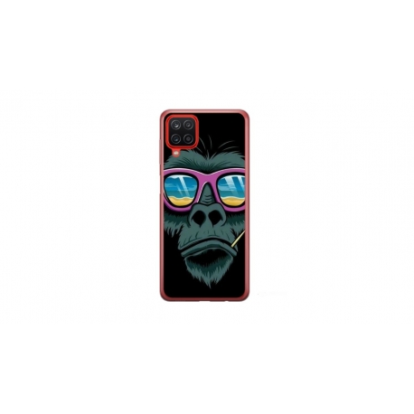 Husa personalizata tip carcasa HQPrint pentru Samsung Galaxy A22 5G, model Gorilla, multicolor, S1D1M0288