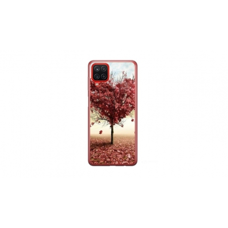 Husa personalizata tip carcasa HQPrint pentru Samsung Galaxy A22 5G, model Heart Tree, multicolor, S1D1M0293