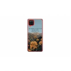 Husa personalizata tip carcasa HQPrint pentru Samsung Galaxy A22 5G, model Quote 1, multicolor, S1D1M0306