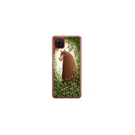 Husa personalizata tip carcasa HQPrint pentru Samsung Galaxy A22 5G, model Bear, multicolor, S1D1M0312