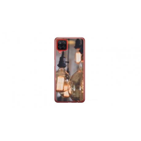 Husa personalizata tip carcasa HQPrint pentru Samsung Galaxy A22 5G, model Lightbulb, multicolor, S1D1M0322