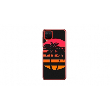 Husa personalizata tip carcasa HQPrint pentru Samsung Galaxy A22 5G, model Beach View 3, multicolor, S1D1M0337