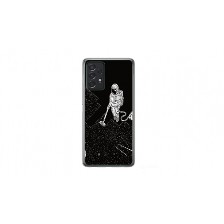 Husa personalizata tip carcasa HQPrint pentru Samsung Galaxy A53, model Vacuum of Space, multicolor, S1D1M0007