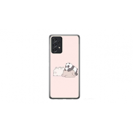 Husa personalizata tip carcasa HQPrint pentru Samsung Galaxy A53, model Bears 3, multicolor, S1D1M0115