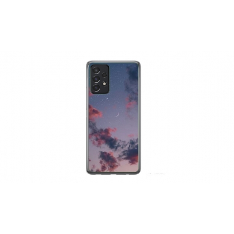 Husa personalizata tip carcasa HQPrint pentru Samsung Galaxy A53, model Moody Sky, multicolor, S1D1M0146