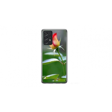Husa personalizata tip carcasa HQPrint pentru Samsung Galaxy A53, model Flowers 13, multicolor, S1D1M0206