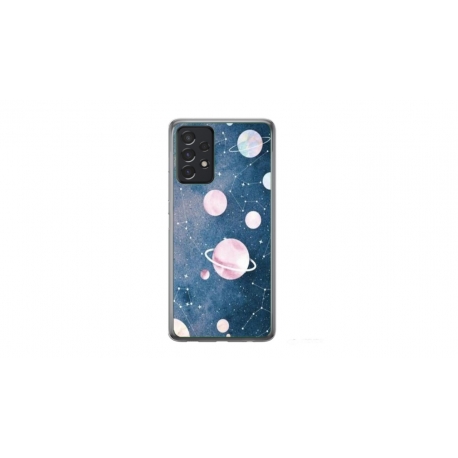 Husa personalizata tip carcasa HQPrint pentru Samsung Galaxy A53, model Solar System, multicolor, S1D1M0313