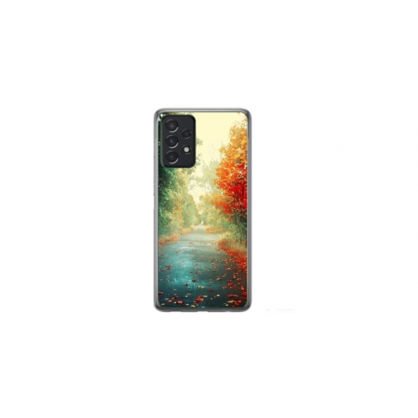 Husa personalizata tip carcasa HQPrint pentru Samsung Galaxy A53, model Nice View 15, multicolor, S1D1M0383