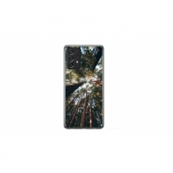 Husa personalizata tip carcasa HQPrint pentru Samsung Galaxy A23 5G, model Tree perspective, multicolor, S1D1M0079