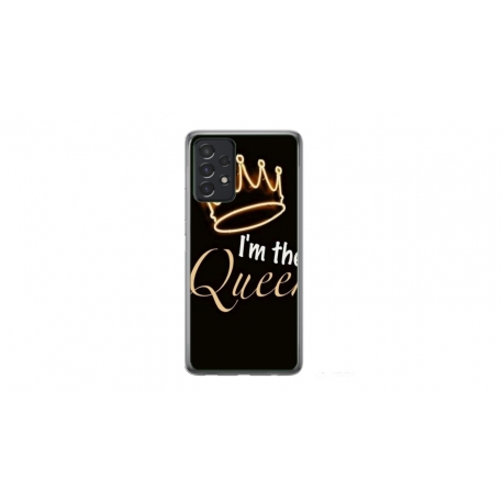 Husa personalizata tip carcasa HQPrint pentru Samsung Galaxy A23 5G, model Im the Queen, multicolor, S1D1M0101