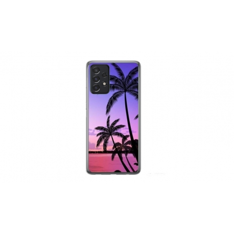 Husa personalizata tip carcasa HQPrint pentru Samsung Galaxy A23 5G, model Beach View 2, multicolor, S1D1M0137