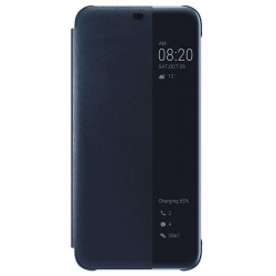 Husa Originala HUAWEI Mate 20 Lite - Smart View Flip Cover (Bleumarin)