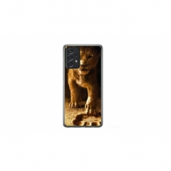 Husa personalizata tip carcasa HQPrint pentru Samsung Galaxy A23 5G, model Lion King 2, multicolor, S1D1M0198