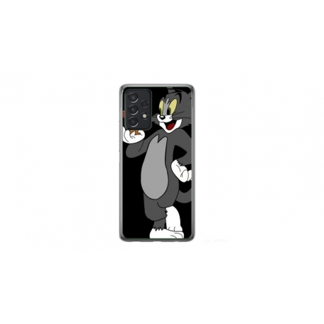 Husa personalizata tip carcasa HQPrint pentru Samsung Galaxy A23 5G, model Tom and Jerry 2, multicolor, S1D1M0204