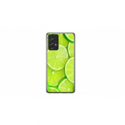 Husa personalizata tip carcasa HQPrint pentru Samsung Galaxy A23 5G, model Lime, multicolor, S1D1M0253