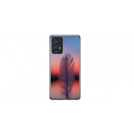 Husa personalizata tip carcasa HQPrint pentru Samsung Galaxy A23 5G, model Fulg, multicolor, S1D1M0309