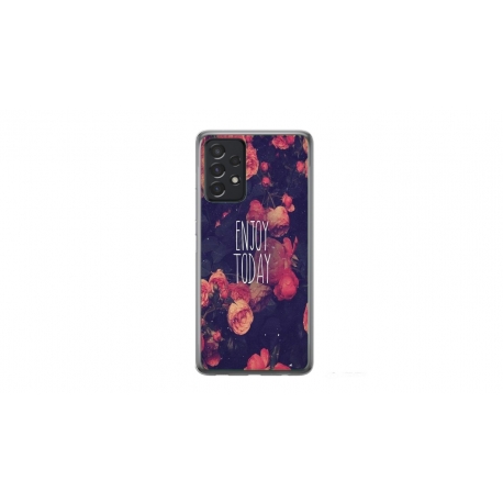 Husa personalizata tip carcasa HQPrint pentru Samsung Galaxy A33 5G, model Enjoy Today, multicolor, S1D1M0037
