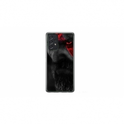 Husa personalizata tip carcasa HQPrint pentru Samsung Galaxy A33 5G, model God of War 3, multicolor, S1D1M0111