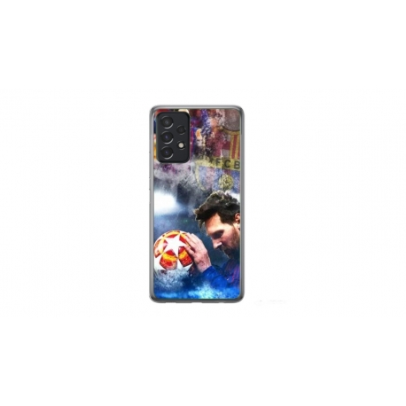 Husa personalizata tip carcasa HQPrint pentru Samsung Galaxy A33 5G, model Messi 1, multicolor, S1D1M0122