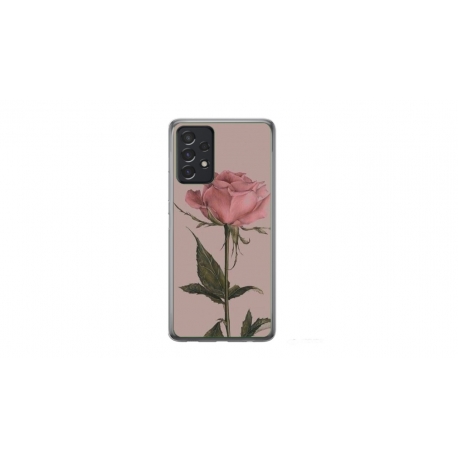 Husa personalizata tip carcasa HQPrint pentru Samsung Galaxy A33 5G, model Flowers 8, multicolor, S1D1M0141