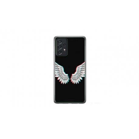 Husa personalizata tip carcasa HQPrint pentru Samsung Galaxy A33 5G, model Angel, multicolor, S1D1M0219