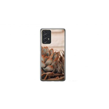 Husa personalizata tip carcasa HQPrint pentru Samsung Galaxy A33 5G, model Flowers 21, multicolor, S1D1M0358