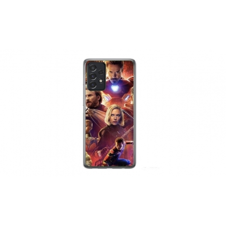 Husa personalizata tip carcasa HQPrint pentru Samsung Galaxy A52, model Avengers Inifinity War, multicolor, S1D1M0010