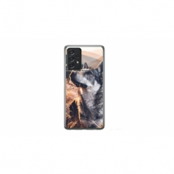 Husa personalizata tip carcasa HQPrint pentru Samsung Galaxy A52, model Dog 1, multicolor, S1D1M0064