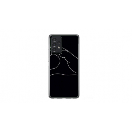 Husa personalizata tip carcasa HQPrint pentru Samsung Galaxy A52, model Foreverand Always 2, multicolor, S1D1M0095