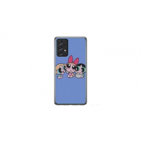 Husa personalizata tip carcasa HQPrint pentru Samsung Galaxy A52, model Powerpuff Girls, multicolor, S1D1M0135