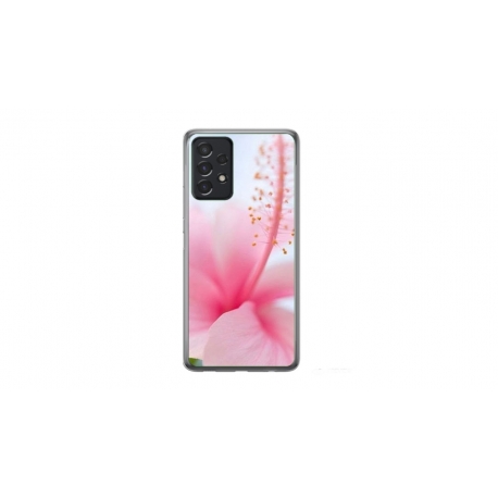 Husa personalizata tip carcasa HQPrint pentru Samsung Galaxy A52, model Flowers 9, multicolor, S1D1M0142