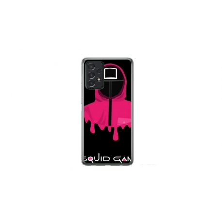 Husa personalizata tip carcasa HQPrint pentru Samsung Galaxy A52, model Squid Game 7, multicolor, S1D1M0179