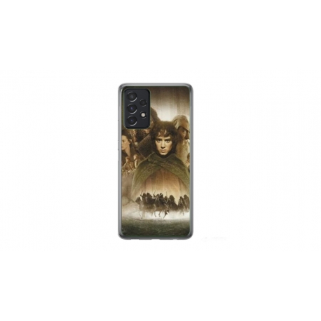Husa personalizata tip carcasa HQPrint pentru Samsung Galaxy A52, model Lord of the Rings 2, multicolor, S1D1M0190
