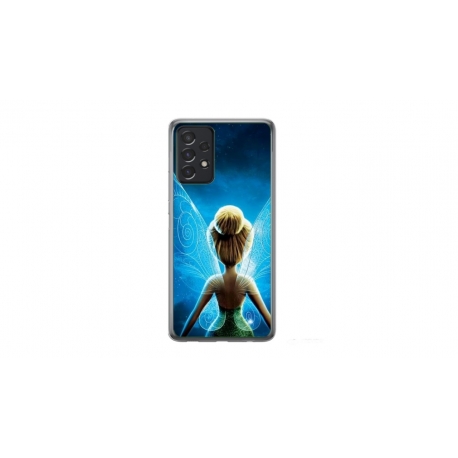 Husa personalizata tip carcasa HQPrint pentru Samsung Galaxy A52, model Tinkerbell 1, multicolor, S1D1M0202