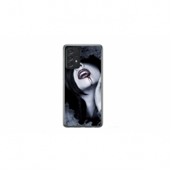 Husa personalizata tip carcasa HQPrint pentru Samsung Galaxy A52, model Vampire, multicolor, S1D1M0210