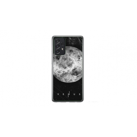 Husa personalizata tip carcasa HQPrint pentru Samsung Galaxy A52, model Moon, multicolor, S1D1M0212