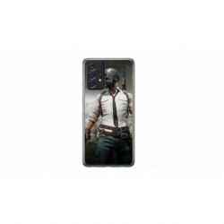 Husa personalizata tip carcasa HQPrint pentru Samsung Galaxy A52, model PUBG 1, multicolor, S1D1M0214
