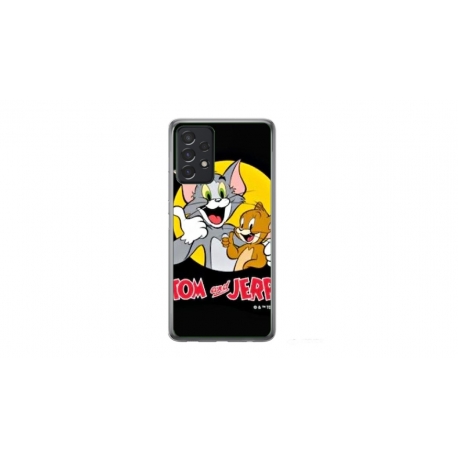 Husa personalizata tip carcasa HQPrint pentru Samsung Galaxy A52, model Tom and Jerry 4, multicolor, S1D1M0226