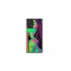 Husa personalizata tip carcasa HQPrint pentru Samsung Galaxy A52, model Colorful Girl, multicolor, S1D1M0249