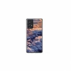Husa personalizata tip carcasa HQPrint pentru Samsung Galaxy A52, model Beautiful Sky, multicolor, S1D1M0277