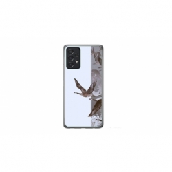 Husa personalizata tip carcasa HQPrint pentru Samsung Galaxy A52, model Birds, multicolor, S1D1M0314