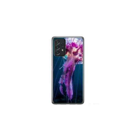 Husa personalizata tip carcasa HQPrint pentru Samsung Galaxy A52, model Mushroom, multicolor, S1D1M0326